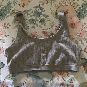 Gently used Colsie bralette with buttons